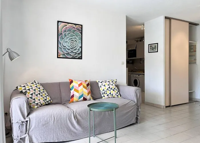 En Bord De Avec Terrasse, 3 Pieces, 4 Couchages, Parking Prive Au Lavandou - Fr-1-251-555 Lejlighed Le Lavandou